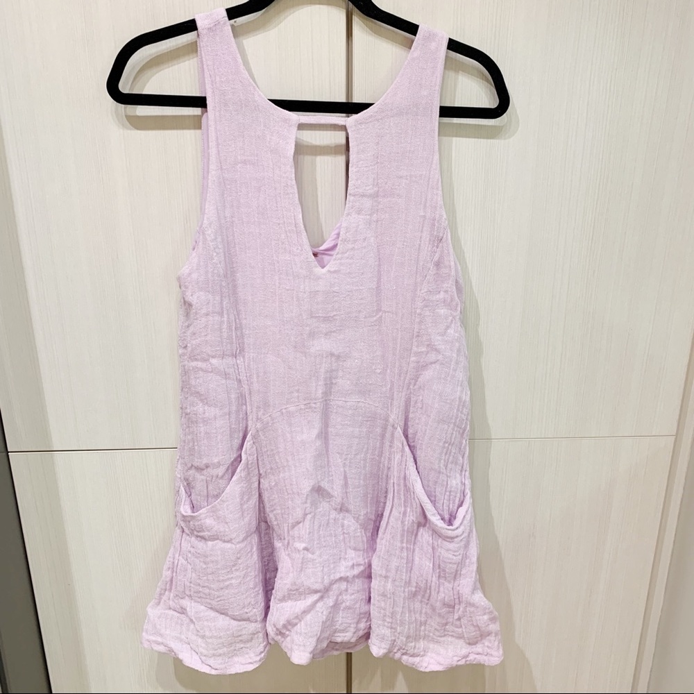 Lavender Free People Swim Coverup